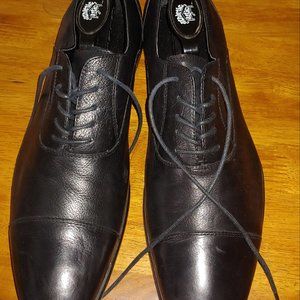 Mens Dress Black Lace Up Fashion Shoes Size 11